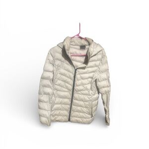 32 Degrees Heat Packable Hooded Puffer Jacket (Size M)